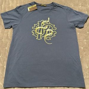 Roberto Cavalli Blue T Shirt